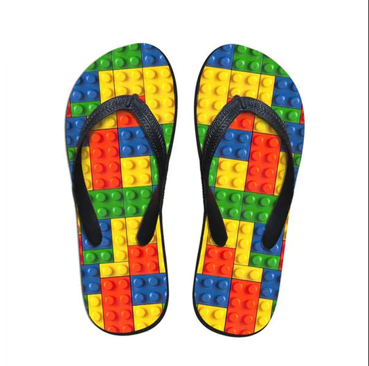 Custom and basic Men's Beach Flip Flops